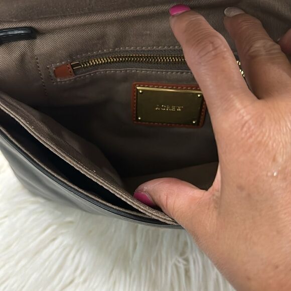 J CREW LEATHER EMVELOPE SHOULDER BAG - Picture 4 of 10